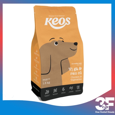 Thức Ăn Hạt Cho Chó Keos |