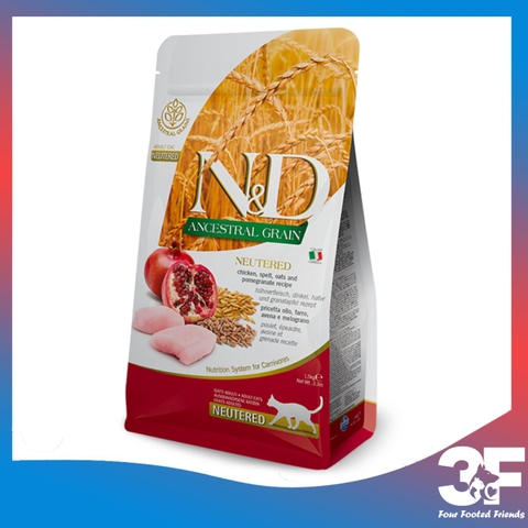 Thức Ăn cho mèo N&D Farmina - túi chiết 500g |