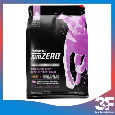 Thức ăn hạt cho chó Nutrience Subzero -Thịt lợn, táo và rau củ quả tự nhiên |