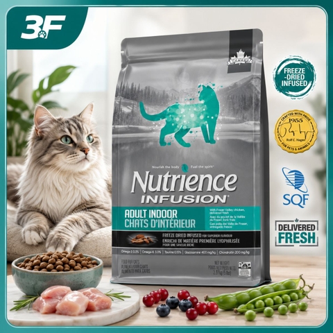 Thức ăn hạt cho mèo Nutrience Infusion