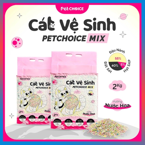 Cát Đậu nành mix đất sét Petchoice - 6L/2kg |