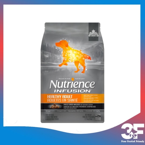 Thức Ăn Hạt Khô Nutrience Infusion Dành Cho Chó Trưởng Thành Vị Thịt Gà Và Rau Củ Quả