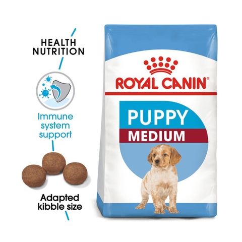 [1kg]Hạt Royal Canin Medium Puppy Cho Chó Con Size Vừa