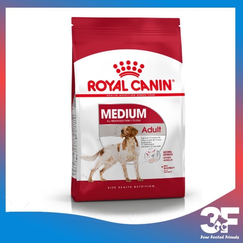 Hạt Cho Chó Từ 10 - 25Kg Royal Canin Medium Adult