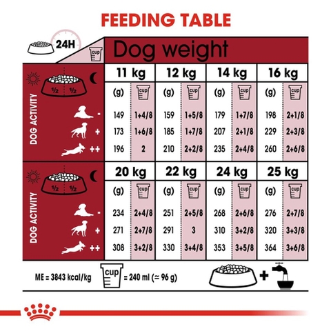 Hạt Cho Chó Từ 10 - 25Kg Royal Canin Medium Adult