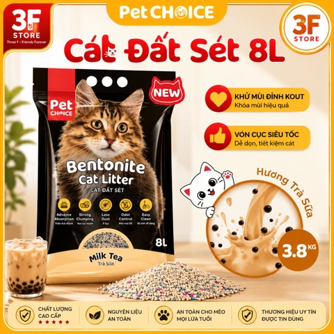 Cát vệ sinh Đất Sét Petchoice |