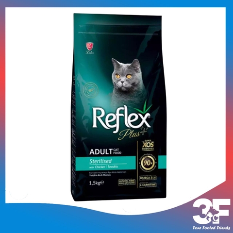 Thức Ăn Hạt Cho Mèo Reflex Plus - Gói 1.5kg