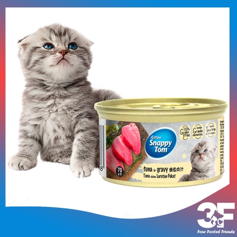 Pate Snappy Tom Kitten Dành Cho Mèo Con Premium Lon 70g