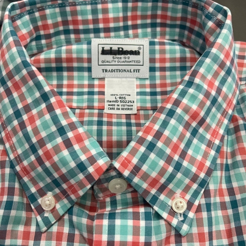 Sơ mi ngắn tay LL Bean