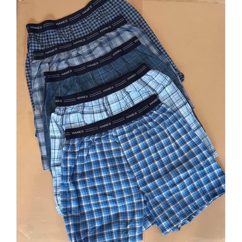 Set 5 boxer nam Hanes, hàng xuất xịn