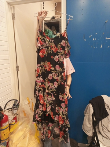 Đầm Speechless maxi