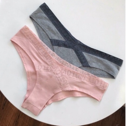 Set 3 Quần lót cạp chéo Sybilla, hàng xuất xịn