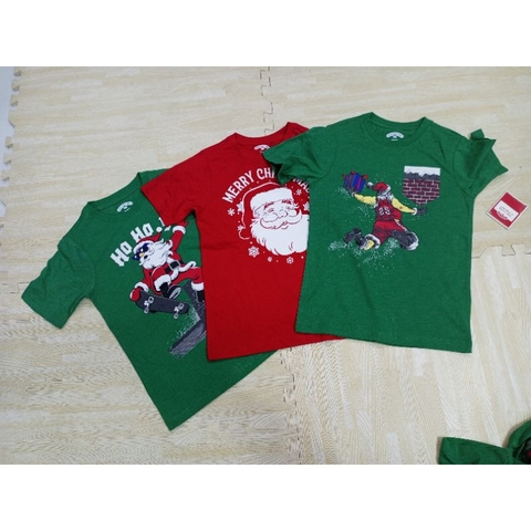 SALE - Áo thun teen kid nhiều kiểu Xmas, hàng xuất xịn