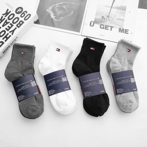 SET 5 ĐÔI VỚ TRUNG/ VỚ CỔ CHÂN TM XUẤT XỊN