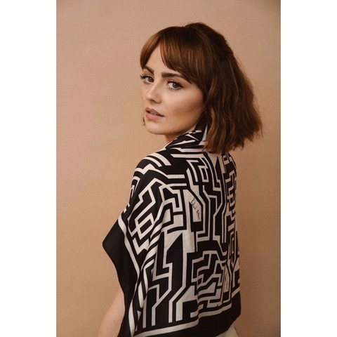 Khăn choàng cổ H.M loại trung, hàng xuất xịn