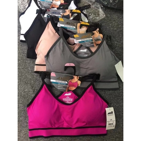 Áo tập / bra gym Avia seamless, hàng xuất xịn