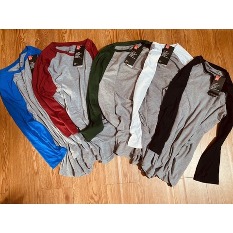 Áo thun unisex tay raglan Under, hàng xuất xịn