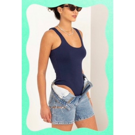 Áo bodysuit Double zero 05, hàng xuất xịn