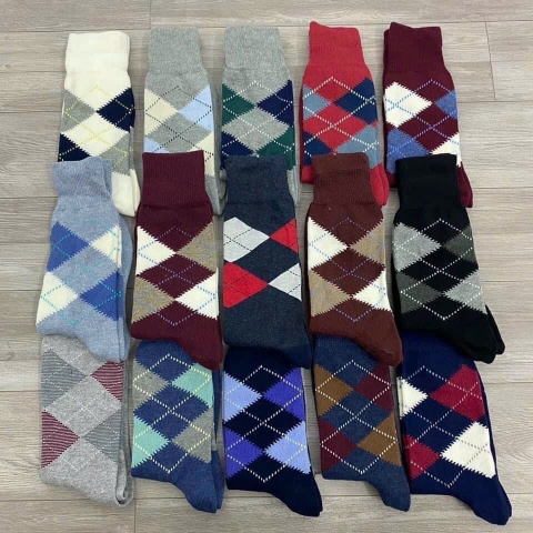 Tất/ Vớ  trám nam cotton dài, hàng xuất Nhật