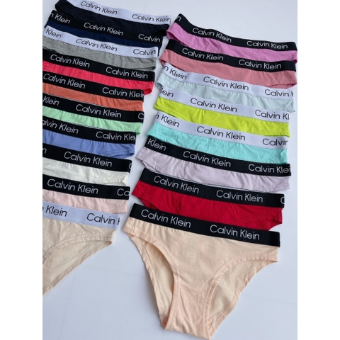 Set 3 quần lót bikini cotton CK nữ 02, hàng xuất xịn