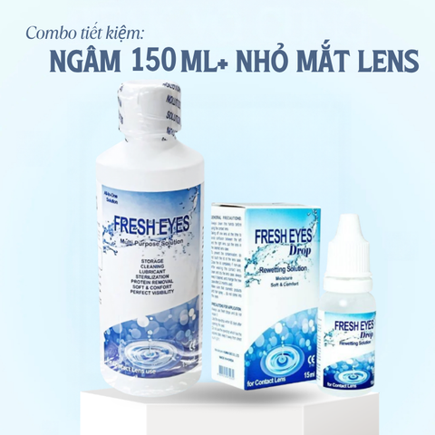 Combo Ngâm Nhỏ Fresh Xanh