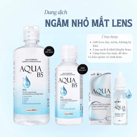 Nước Ngâm-Nhỏ Mắt Các Loại