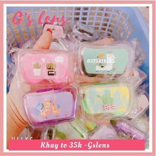 Khay Gương Mini - Khay Gương Kính Áp Tròng