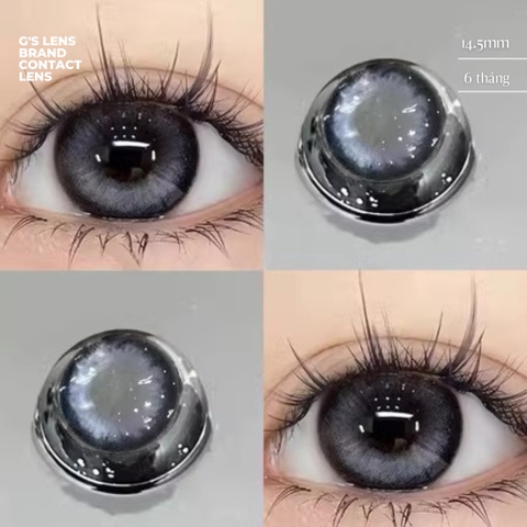 Kính áp tròng 6 tháng NAREE SOON BLUE màu xanh dương sáng tây giãn tròng vừa GTRENDY - CLS-1