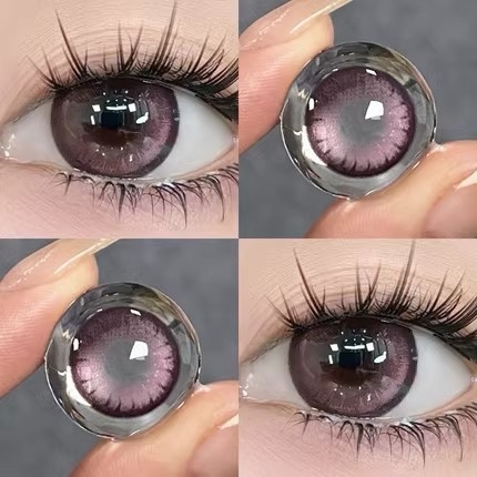 Kính áp tròng 6 tháng NEE PINK màu hồng tây sáng giãn tròng vừa GTRENDY - MC40