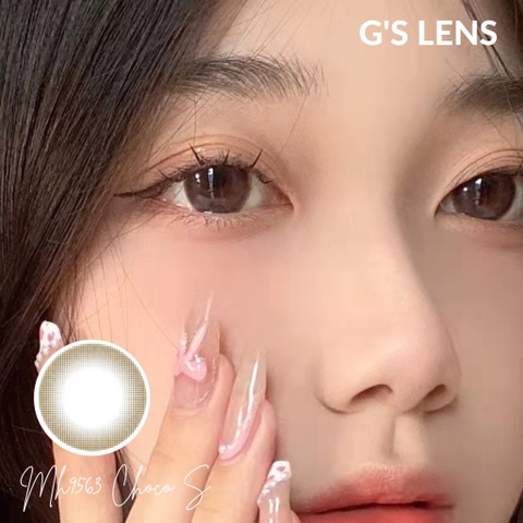 Kính áp tròng 6 tháng CHOCO MINI màu choco tự nhiên giãn tròng nhỏ GTRENDY - AL Color 38