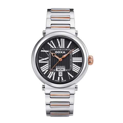 DOXA CALEX D124RBKW – NAM – KÍNH SAPPHIRE – AUTOMATIC (TỰ ĐỘNG) – MẶT SỐ 41MM, TRỮ CÓT 41 GIỜ, CHỐNG NƯỚC 3ATM
