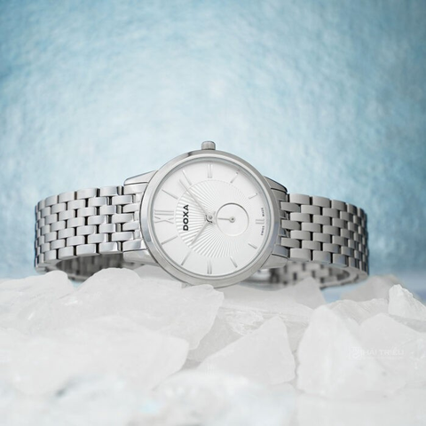 DOXA EXECUTIVE SLIM D156SSV – NỮ – QUARTZ (PIN) – MẶT SỐ 29MM, KÍNH SAPPHIRE, CHỐNG NƯỚC 3ATM