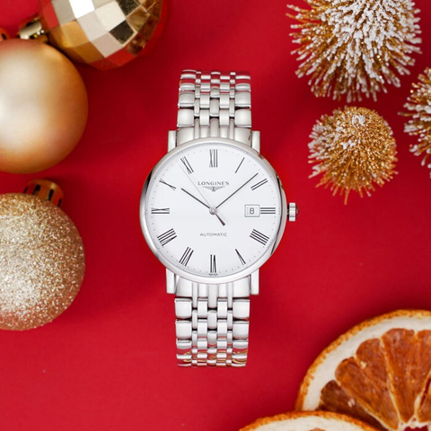 LONGINES ELEGANT L4.910.4.11.6 – NAM – KÍNH SAPPHIRE – AUTOMATIC – MẶT SỐ 39 MM, TRỮ CÓT 72 GIỜ, CHỐNG NƯỚC 3ATM