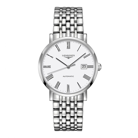 LONGINES ELEGANT L4.910.4.11.6 – NAM – KÍNH SAPPHIRE – AUTOMATIC – MẶT SỐ 39 MM, TRỮ CÓT 72 GIỜ, CHỐNG NƯỚC 3ATM