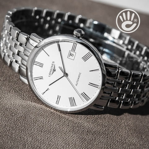 LONGINES ELEGANT L4.910.4.11.6 – NAM – KÍNH SAPPHIRE – AUTOMATIC – MẶT SỐ 39 MM, TRỮ CÓT 72 GIỜ, CHỐNG NƯỚC 3ATM