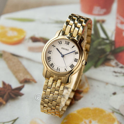 SEIKO SRZ520P1 – NỮ – QUARTZ (PIN) – MẶT SỐ 29MM, KÍNH CỨNG, CHỐNG NƯỚC 5ATM