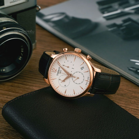 TISSOT TRADITION T063.617.36.037.00 – NAM – QUARTZ (PIN) – MẶT SỐ 42 MM, CHRONOGRAPH, KÍNH SAPPHIRE