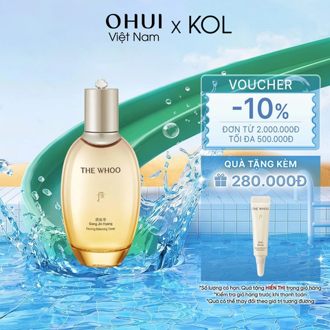 [KOL x OHUI] Nước Cân Bằng The Whoo Gongjinhyang Firming Balancing Toner