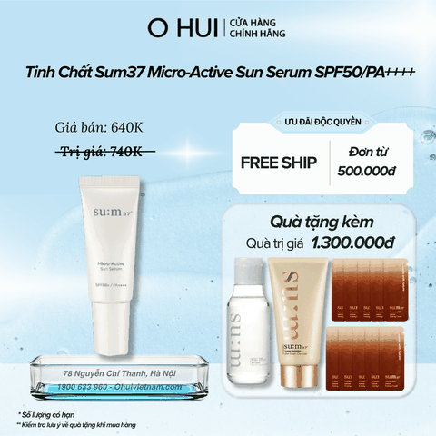 Tinh Chất Sum37 Micro-Active Sun Serum SPF50/PA++++