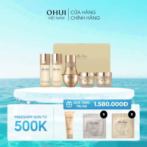 Bộ Dưỡng Trẻ Hóa Da O Hui The First Mini 5 pcs