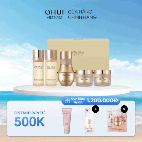 Bộ Dưỡng Trẻ Hóa Da O Hui The First Mini 5 pcs