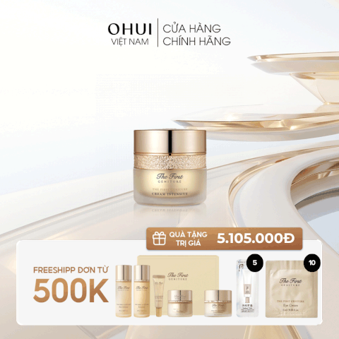 Kem dưỡng trẻ hóa da OHUI The First Geniture Cream Intensive