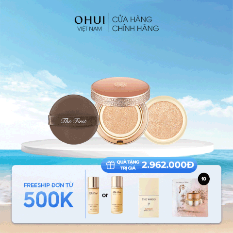 Phấn nền đa năng Ohui The First Cushion SPF50+/ PA+++