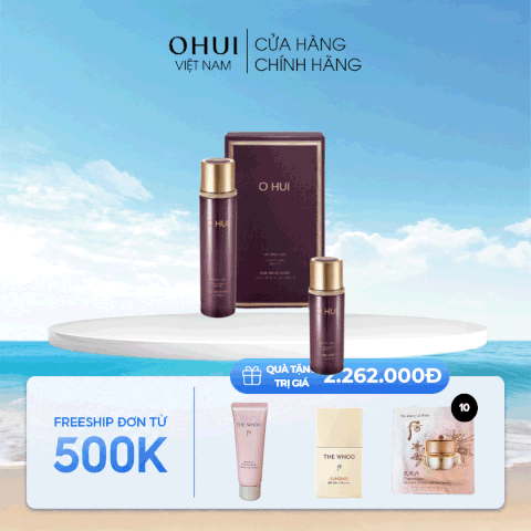 Bộ Nước Hoa Hồng Trẻ Hóa Ohui Age Recovery Skin Softener