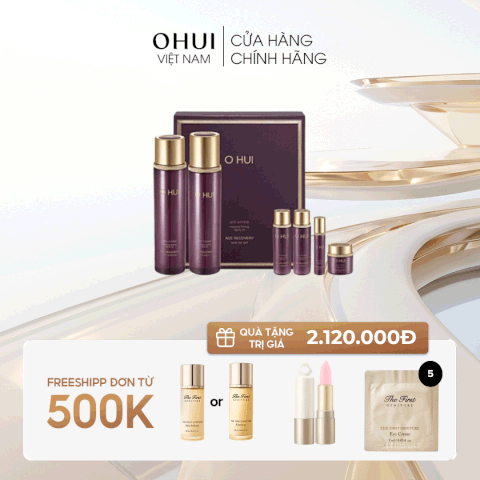 Bộ Sản Phẩm Dưỡng Da Trẻ Hóa Ohui Age Recovery Special Set 2pcs