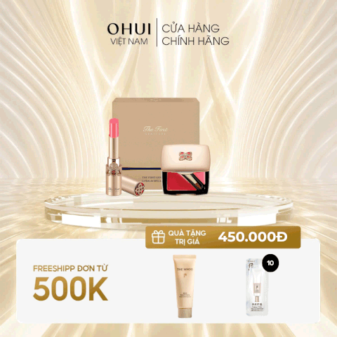 Bộ Son Dưỡng Môi OHUI The First Geniture Lipbalm Pink Set