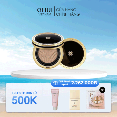 Phấn Nước Ohui Ultimate Cover Lifting Cushion SPF50+/PA+++