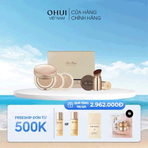 Bộ Phấn Nước Ohui The First Geniture Ampoule Cover Cushion