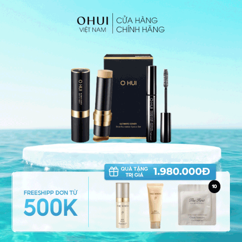 Bộ Kem Nền Dạng Thỏi Ohui Ultimate Stick Foundation 2pcs Set