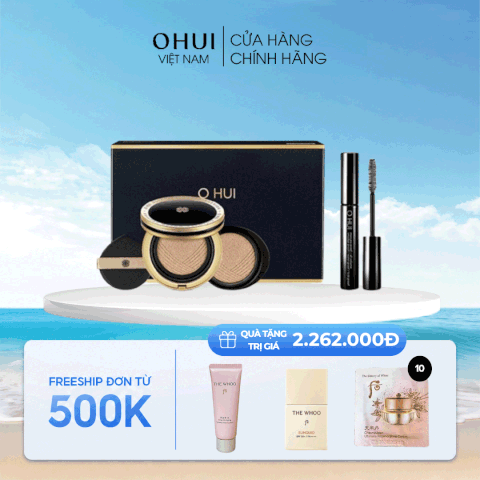 Bộ Phấn Nước Ohui Ultimate Cover Lifting Cushion Special Set